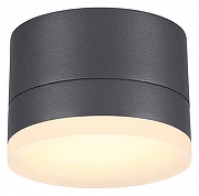 Накладной светильник Novotech Ka1mas 358084 цвет плафона/подвески Белый, цвет арматуры Серый-1