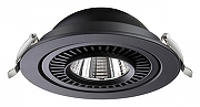 Встраиваемый светильник Novotech Gesso 358818 цвет Черный-2