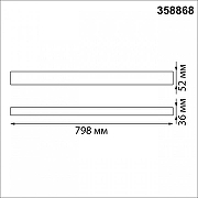Подвесной светильник Novotech 1ter 358868 цвет плафона/подвески Черный, цвет арматуры Черный-3