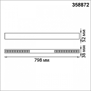 Подвесной светильник Novotech 1ter 358872 цвет плафона/подвески Черный, цвет арматуры Черный-4