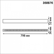 Подвесной светильник Novotech 1ter 358876 цвет плафона/подвески Черный, цвет арматуры Черный-4