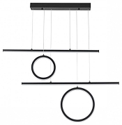 Подвесной светильник Novotech Ondo 359183 цвет плафона/подвески Белый, Черный, цвет арматуры Черный