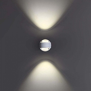 Светильник на штанге Novotech Calle 359303 цвет плафона/подвески Прозрачный, цвет арматуры Белый-1