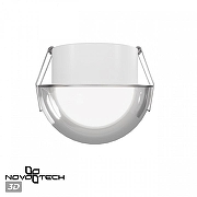 Встраиваемый светильник Novotech Largo 359434 цвет плафона/подвески Прозрачный, цвет арматуры Белый-2