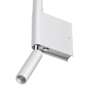 Бра с подсветкой Novotech Fermo 359435 цвет плафона/подвески Белый, цвет арматуры Белый-7