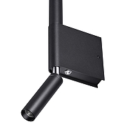 Бра с подсветкой Novotech Fermo 359436 цвет плафона/подвески Черный, цвет арматуры Черный-7