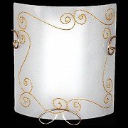 Накладной светильник Sneha 3633 3633 FGD цвет плафона/подвески Белый, Золото, цвет арматуры Золото