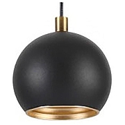 Подвесной светильник Lumion Neruni 3635/1 цвет плафона/подвески Бронза, Черный, цвет арматуры Черный
