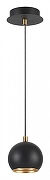 Подвесной светильник Lumion Neruni 3635/1 цвет плафона/подвески Бронза, Черный, цвет арматуры Черный-2