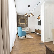 Торшер Lumion Marcus 3638/1F цвет плафона/подвески Черный, цвет арматуры Бронза, Черный-4