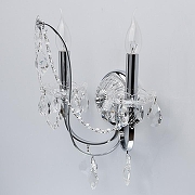 Бра MW-Light Каролина 7 367023202 цвет плафона/подвески Прозрачный, цвет арматуры Прозрачный, Хром-4