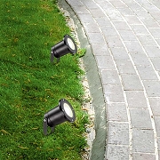 Ландшафтный светильник Novotech Landscape 369953 цвет плафона/подвески Прозрачный, Хром, цвет арматуры Черный-1