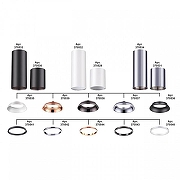 Накладной светильник Novotech Unite 370530 цвет плафона/подвески Черный, цвет арматуры Черный-1