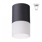 Накладной светильник Novotech Elina 370678 цвет плафона/подвески Белый, цвет арматуры Черный-1