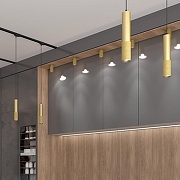 Накладной светильник Novotech Mais 370756 цвет плафона/подвески Золото, цвет арматуры Золото-1