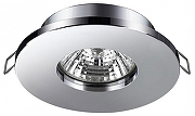 Встраиваемый светильник Novotech Aqua 370802 цвет Хром