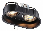 Встраиваемый светильник Novotech Cloud 370841 цвет Черный