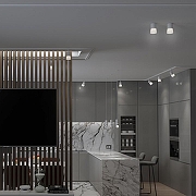 Накладной светильник Novotech Elina 370901 цвет плафона/подвески Белый, цвет арматуры Белый-1