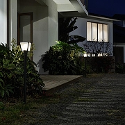 Ландшафтный светильник Novotech Park 370944 цвет плафона/подвески Прозрачный, цвет арматуры Серый-3