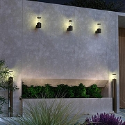 Ландшафтный светильник Novotech V1do 370952 цвет плафона/подвески Прозрачный, цвет арматуры Серый-2