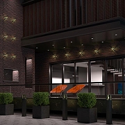 Ландшафтный светильник Novotech V1s1o 370959 цвет плафона/подвески Прозрачный, цвет арматуры Черный-1