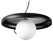 Подвесной светильник Novotech Felto 370975 цвет плафона/подвески Белый, цвет арматуры Черный