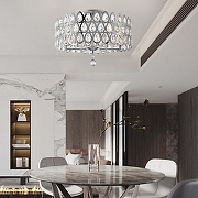 Светильник на штанге Arte Milano Sorrento-1019 371019/6/50/490 CR цвет плафона/подвески Прозрачный, Хром, цвет арматуры Хром-7