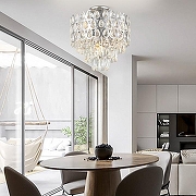 Светильник на штанге Arte Milano Sorrento-2019 372019/6/50/390 CR цвет плафона/подвески Прозрачный, Хром, цвет арматуры Хром-3