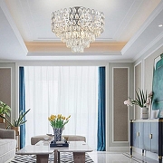 Светильник на штанге Arte Milano Sorrento-2019 372019/8/50/550 CR цвет плафона/подвески Прозрачный, Хром, цвет арматуры Хром-3