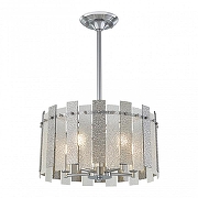 Светильник на штанге Arte Milano Sorrento-2109 372109/5/350/390 CR цвет плафона/подвески Светло-серый, Прозрачный, цвет арматуры Хром-2