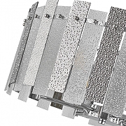 Светильник на штанге Arte Milano Sorrento-2109 372109/5/350/390 CR цвет плафона/подвески Светло-серый, Прозрачный, цвет арматуры Хром-3