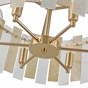 Светильник на штанге Arte Milano Sorrento-2109 372109/6/350/500 GD цвет плафона/подвески Прозрачный, Оранжевый, цвет арматуры Золото-5