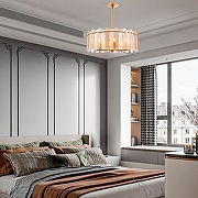 Светильник на штанге Arte Milano Sorrento-2109 372109/8/350/580 GD цвет плафона/подвески Прозрачный, Оранжевый, цвет арматуры Золото-3