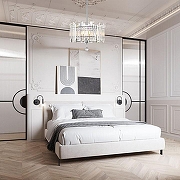 Светильник на штанге Arte Milano Sorrento-2409 372409/5/350/400 CR цвет плафона/подвески Прозрачный, цвет арматуры Хром-3