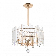 Светильник на штанге Arte Milano Sorrento-2409 372409/5/350/400 GD цвет плафона/подвески Прозрачный, цвет арматуры Золото-2