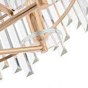 Светильник на штанге Arte Milano Sorrento-2409 372409/6/100/470 GD цвет плафона/подвески Прозрачный, цвет арматуры Золото-4