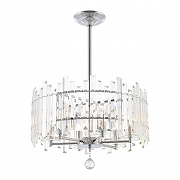 Светильник на штанге Arte Milano Sorrento-2409 372409/6/350/470 CR цвет плафона/подвески Прозрачный, цвет арматуры Хром-1