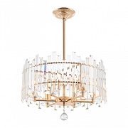 Светильник на штанге Arte Milano Sorrento-2409 372409/6/350/470 GD цвет плафона/подвески Прозрачный, цвет арматуры Золото-1