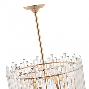 Светильник на штанге Arte Milano Sorrento-2409 372409/6/350/470 GD цвет плафона/подвески Прозрачный, цвет арматуры Золото-2