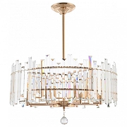 Светильник на штанге Arte Milano Sorrento-2409 372409/8/350/570 GD цвет плафона/подвески Прозрачный, цвет арматуры Золото