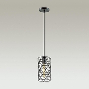 Подвесной светильник Lumion Olaf 3729/1 цвет плафона/подвески Черный, цвет арматуры Черный-4