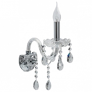 Бра MW-Light Адель 11 373024901 цвет плафона/подвески Прозрачный, цвет арматуры Хром