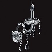 Бра MW-Light Адель 11 373024901 цвет плафона/подвески Прозрачный, цвет арматуры Хром-2