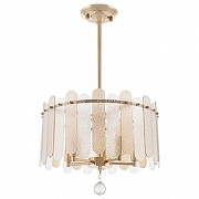 Светильник на штанге Arte Milano Sorrento-3109 373109/5/350/390 GD цвет плафона/подвески Прозрачный, Оранжевый, цвет арматуры Золото