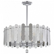 Светильник на штанге Arte Milano Sorrento-3109 373109/8/350/580 CR цвет плафона/подвески Светло-серый, Прозрачный, цвет арматуры Хром