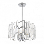 Светильник на штанге Arte Milano Sorrento-3209 373209/5/350/390 CR цвет плафона/подвески Прозрачный, Хром, цвет арматуры Хром-1