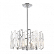 Светильник на штанге Arte Milano Sorrento-3209 373209/5/350/390 CR цвет плафона/подвески Прозрачный, Хром, цвет арматуры Хром-2