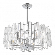 Светильник на штанге Arte Milano Sorrento-3209 373209/8/350/560 CR цвет плафона/подвески Прозрачный, Хром, цвет арматуры Хром-1