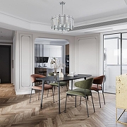 Светильник на штанге Arte Milano Sorrento-3309 373309/6/350/470 CR цвет плафона/подвески Светло-серый, Прозрачный, цвет арматуры Хром