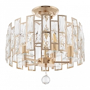 Светильник на штанге Arte Milano Sorrento-4209 374209/5/80/380 GD цвет плафона/подвески Золото, Прозрачный, цвет арматуры Золото-1